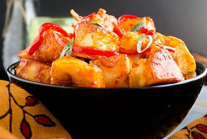 Chilli Paneer Dry